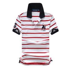 Polo de piqué de algodón para hombre, camiseta con logo de Bordado de letras N ° 3, ropa de tenis y Golf, Moda a rayas, talla estadounidense, 100% 2024 - compra barato