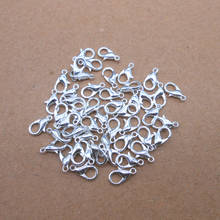 150PCS Fast Free Shipping DIY Lot 925 Silver colorJewelry Findings Accessories Lobster Clasp Opening Ring Fittings Charms 925 2024 - buy cheap