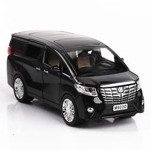 1:24 Diecasts & Toy Vehicles Alphard Car Model With Sound&Light Collection Car Toys For Boy Children Gift brinquedos 2024 - buy cheap
