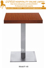 coffee table,stainless steel base and MDF top,kd packing 1pc/carton,fast delivery 2024 - buy cheap