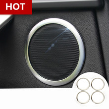 Interior Car Door Speaker  Cover Trim For BMW X4 F26 2014-2017 4pcs Car accesories interior Car decoration 2024 - buy cheap