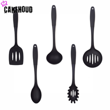 CAKEHOUD 1pc Cookware Nylon Kitchen Cooking Tools Spatula And Spoon Cooking Utensils 5 Style High Temperature Cookware 2024 - buy cheap