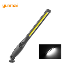 2019 NEW yunmai  USB Rechargeable Work Flashlight Magnetic Inspection Torch Lantern Hook Hanging Lamp For Car Repairing Camping 2024 - buy cheap