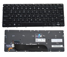 Новая Подсветка клавиатуры SSEA для ноутбука DELL XPS 12 13 XPS 13D 13R L321X L322X 0MH2X1 L221 L321, черная клавиатура без рамки 2024 - купить недорого