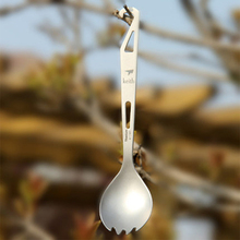 Keith Titanium Spork Multipurpose Portable Cutlery Outdoor Camping Picnic Tableware Fork Spoon With Opener Ultra-light 15g KT311 2024 - buy cheap