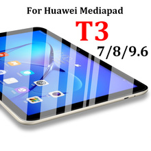 Vidrio protector para tableta huawei mediapad t3 7, película protectora de pantalla, vidrio 9h, para huawei mediapad t3 8 9,6 t 3 3t 2024 - compra barato