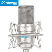 100% Оригинальный Alctron TL39 профессиональный большой диафрагмой студийный полевого транзистора конденсаторный микрофон для записи для студии певец вещатель 2024 - купить недорого