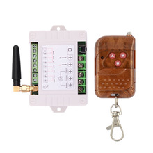 Askrx-interruptor de controle remoto, ac 110, 220v, 10a, controle remoto de alta potência, controle rf para portão automático, portão de garagem, motor para cima/para baixo