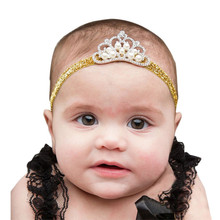 Yundfly Vintage Baby Girl Crown Headband Princess Kids Pearl Crown Hairband Children Head Wear Birthday Gifts 2024 - buy cheap
