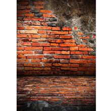 Red Brick Wall Portrait Wedding Medium Grunge Photography Backgrounds Custom Photographic Backdrops For Photo Studio Photocall 2024 - buy cheap