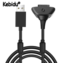 Cabo usb de carregamento para controle remoto, portátil, para xbox 360, 1.8m, substituição, adaptador de carregador 2024 - compre barato