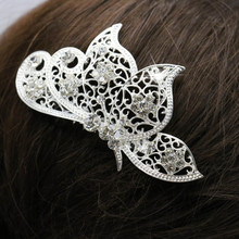 Accesorios para el cabello de moda para mujeres peine de boda cristal nupcial del diamante artificial peine mariposa para el cabello joyería para dama de honor 104*78cm 2024 - compra barato