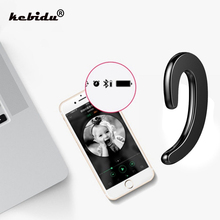 Kebidu-fones de ouvido wireless de condução óssea, com bluetooth 4.2, headset esportivo, estéreo, para xiaomi, para iphone e laptop 2024 - compre barato