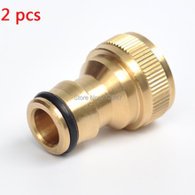 2pcs 1/2" Female Threaded Brass Tap Connector for Garden Hose 2024 - buy cheap