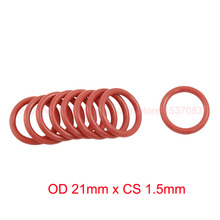 Od 21mm x cs 1.5mm anel de silicone cor o selos pu 2024 - compre barato