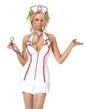 Взрослый костюм медсестры, сексуальный женский костюм для косплея медсестры на Хэллоуин 2024 - купить недорого