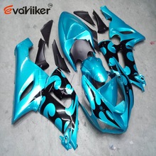 Motorcycle Fairing for ZX6R 2005 2006 light blue ZX 6R 05 06 ABS bodywork kit motorcycle cowl H3 2024 - buy cheap