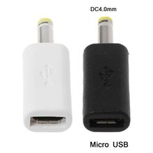 Micro usb fêmea para dc 4.0x1.7mm macho plug jack conversor adaptador de carga para sony psp e mais 2024 - compre barato