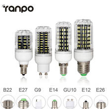 E26 E27 E12 E14 G9 GU10 LED Corn Bulb 4014 SMD Light 10W 20W 25W 30W Lighting 36leds 72leds 96leds 138leds Ampoule Led Spotlight 2024 - buy cheap