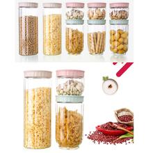 Transparent Plastic Sealed Jar Kitchen Grain Storage Jar Storage Bottle 2024 - buy cheap