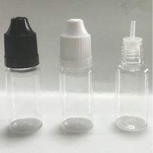 1000 pcs 10ML PET Empty E Liquid Bottle Safe Tips LDPE For E Cig Vapor Vape Liquid 10ML Needle Dropper Bottles 2024 - buy cheap