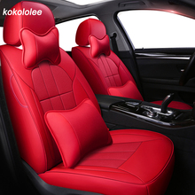 kokololee custom leather car seat cover for BMW e30 e34 e36 e39 e46 e60 e90 f10 f30 x1 x2 x3 x4 x5 x6 1/2/3/4/5 series car seats 2024 - buy cheap