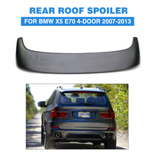 Car Rear Roof Spoiler Lip Wing for BMW X5 E70 4-Door 2007-2013 back Window Spoiler FRP Unpainted black primer Car Styling 2024 - buy cheap