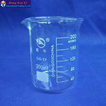 Vaso de vidrio de laboratorio, vaso de medición profesional, 1 unidad, 200ml 2024 - compra barato