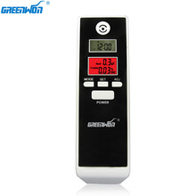 GREENWON Alcohol Tester Timer Analyzer Dual LCD Display Breathalyzer breath alcohol tester, breathalyzer breath alcohol meter 2024 - buy cheap