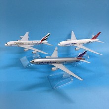 JASON TUTU Plane Model Airplane Model Turkey Boeing 777 Aircraft Model Diecast Metal 1:400 Emirates Airbus A380 16cm Airplanes 2024 - buy cheap