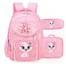 School Backpack bag for kids School backpack for girls kitty school backpack set pen bag  Children's mochila For School bags 2024 - buy cheap
