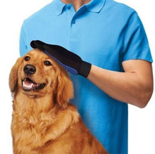 Guante de aseo para mascotas, guantes para Cepillar el pelo de gato, peine para perros y gatos, cepillo para quitar el pelo, masaje y limpieza 2024 - compra barato
