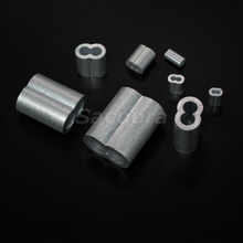 Manguitos de aluminio para cables, accesorios de Clip, manga de bucle, 1mm ~ 8mm 2024 - compra barato