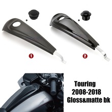 Cubierta de consola de combustible para coche, tapa de tanque de gasolina para Harley 2008-2018 Touring Electra Street Glide Road FLH/T FLHX 2024 - compra barato