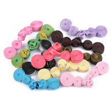 DIY Apparel Sewing Fabric 6.5cm High-end color gourd chinlon cheongsam manual Chinese knot button buttons 100pcs/lot 2024 - buy cheap