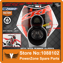 Фара Powerzone Trail Tech для мотокросса Supermoto X2, уличная фара Fighter CR CRF 250 450 250R 450R 2024 - купить недорого