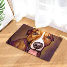 Doormat Carpets Oil Painting Dog Print Mats Floor Kitchen Bathroom Rugs 40X60or50x80cm 2024 - buy cheap