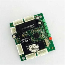 OEM Mini interruptor de circuito de diseño para ethernet 10/100mbps 5 puertos placa PCBA Módulo de interruptor placa madre personalizado agujero de tornillo 2024 - compra barato