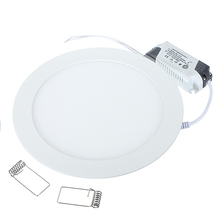 Ultra thin design 25W LED ceiling recessed grid downlight / round or square panel light 225mm, 1pc/lot free shipping 2024 - buy cheap