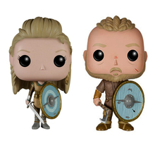 Vikingos Ragnar Lothbrok 177 y lagerta 178 figuras de vinilo modelo juguetes regalos 2024 - compra barato