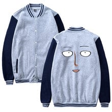 anime One Punch Man funny fashion harajuku men women Baseball Jacket casual Long Sleeve Hoodies Jackets Sweatshirt coats top 4XL 2024 - buy cheap