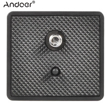 Andoer Anti-skid Quick Release Plate 1/4" Screw for Weifeng Camera Tripod 330A Mount Accessories Adapter 2024 - buy cheap