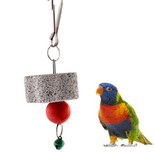 Harness Bird Cage Toys Parrot Toys Squirel Chew Bite Bell Teeth Grinding Clean Parakeet Cockatiel Budgie Papegaaien Speelgoed 2024 - buy cheap
