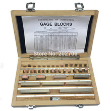 1-100mm Block gauge set, 38pcs/set, 1 Grade 2024 - buy cheap