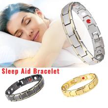 Fashion Men Women Magnetic Bracelet Health Energy Therapy Bodybuilding Weight Loss Arthritis Jewelry 2024 - buy cheap