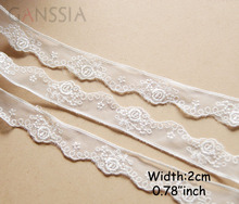 1yrd/lot Width:2.0cm Kawaii rose design mesh lace,lace for diy,garment lace,sewing accessories,embellishment(ss-587) 2024 - buy cheap