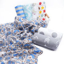Muslinife-edredón de muselina para bebé, 100% de algodón, manta para recién nacidos, ropa de cama 2024 - compra barato