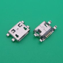 Micropuerto de carga USB para móvil, Conector de clavija, pieza de repuesto, 100 Uds., para teléfonos móviles, para modelo de teléfono móvil, modelo de smartphone, A7 5090 OT5090 OT 5090Y 5090I 2024 - compra barato