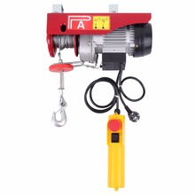 (Ship from EU) 250kg Electric Winch Hoist Crane Overhead Garage Winch Remote Control Auto Lift 2024 - buy cheap