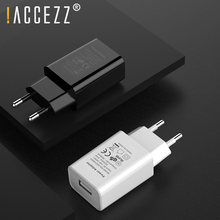 ! ACCEZZ универсальное USB зарядное устройство адаптер для iphone ЕС вилка мобильного телефона настенное зарядное устройство для Samsung S8 S9 Xiaomi Huawei 5V 1A 2024 - купить недорого